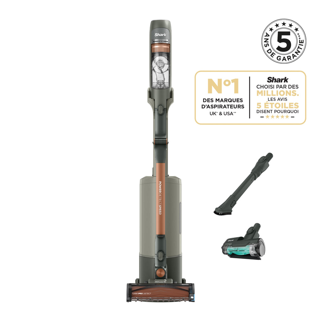 Aspirateur balai sans fil Shark PowerDetect Speed Collection Luxe Clean & Empty - Vert