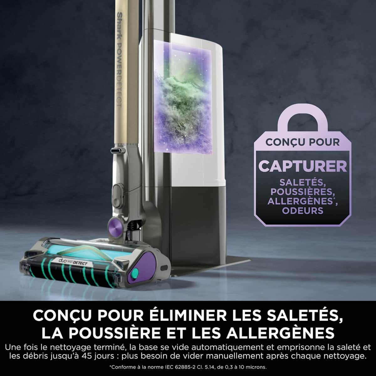 Aspirateur sans fil Shark PowerDetect Clean & Empty avec autovidage