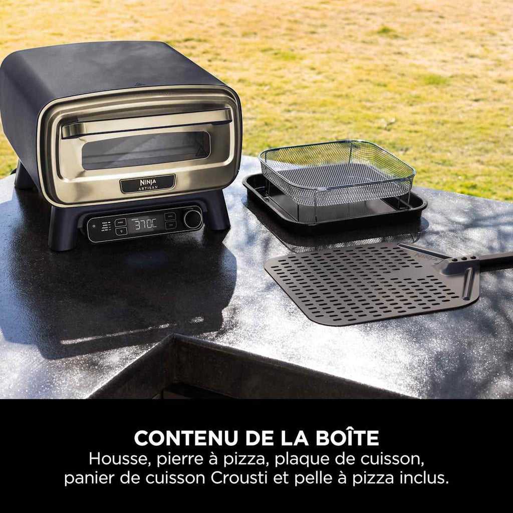 Four à pizza et Air Fryer électrique d’extérieur Ninja Artisan - Bleu et Or
