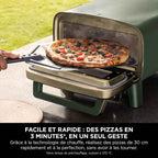 Four à pizza et Air Fryer électrique d’extérieur Ninja Artisan - Vert et Or MO201EUGN2