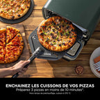 Four à pizza et Air Fryer électrique d’extérieur Ninja Artisan - Vert et Or MO201EUGN2