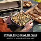 Four à pizza et Air Fryer électrique d’extérieur Ninja Artisan - Vert et Or MO201EUGN2
