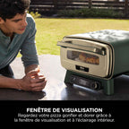 Four à pizza et Air Fryer électrique d’extérieur Ninja Artisan - Vert et Or MO201EUGN2