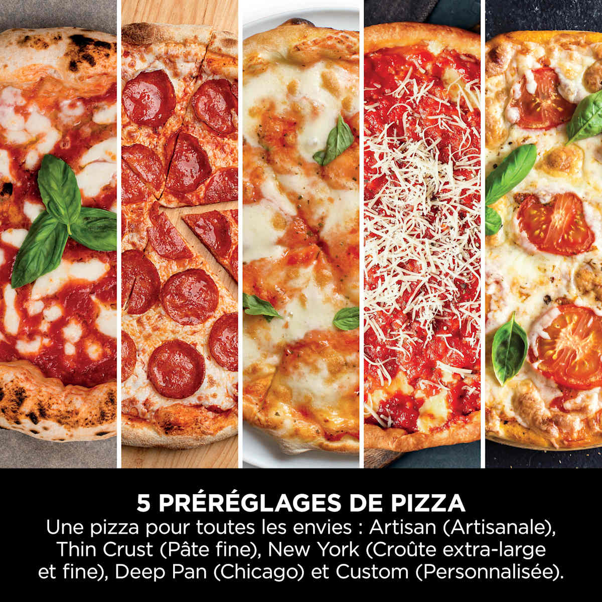 Four à pizza et Air Fryer électrique d’extérieur Ninja Artisan - Vert et Or MO201EUGN2