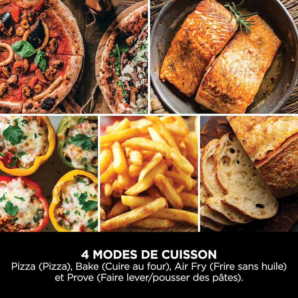 Four à pizza et Air Fryer électrique d’extérieur Ninja Artisan - Vert et Or MO201EUGN2