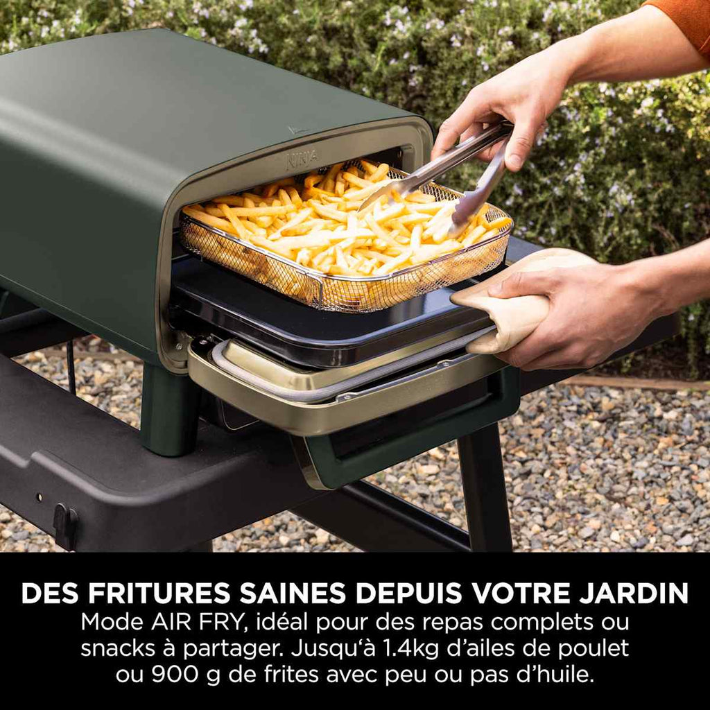 Four à pizza et Air Fryer électrique d’extérieur Ninja Artisan - Vert et Or MO201EUGN2