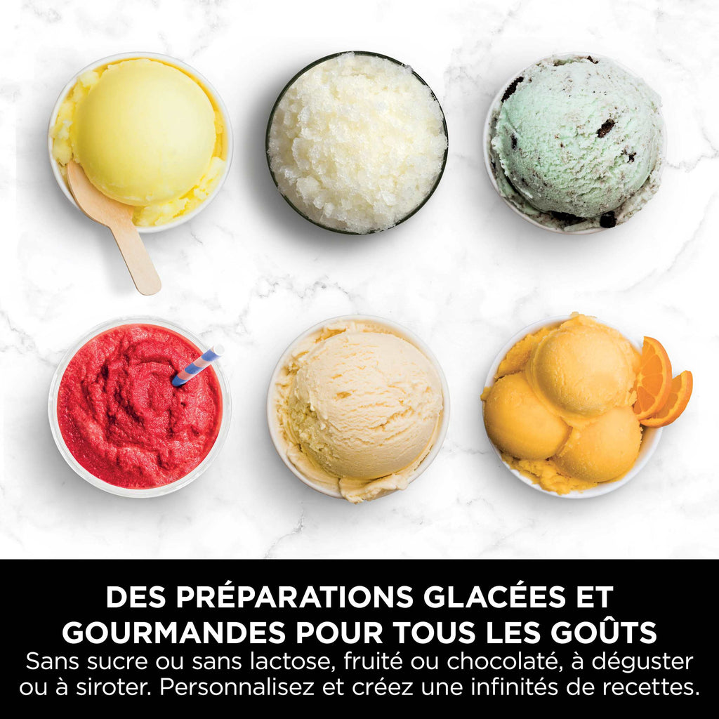 Machine à glace Ninja CREAMi Deluxe 10-en-1 – Glaces, sorbets et gelato maison