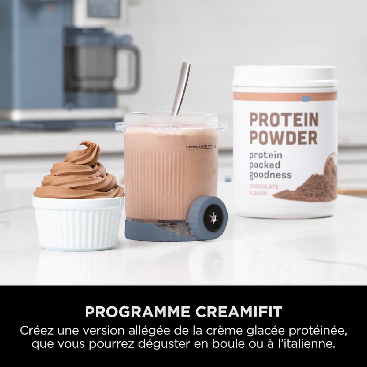 Machine à glaces et glaces à l’italienne 13-en-1 Ninja CREAMi Scoop & Swirl