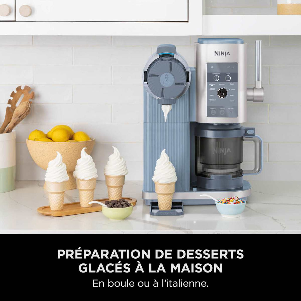 Machine à glaces et glaces à l’italienne 13-en-1 Ninja CREAMi Scoop & Swirl