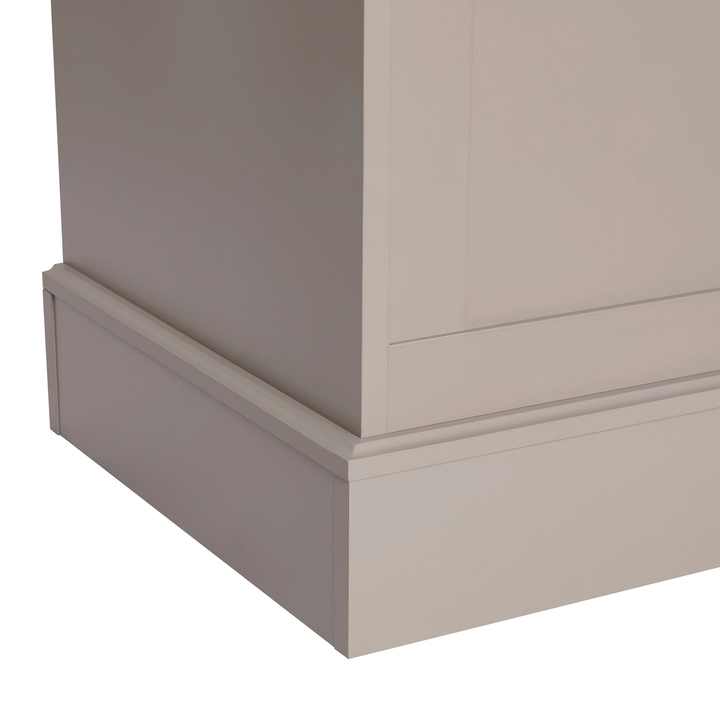 Meuble d'entrée compact Ruby - Taupe