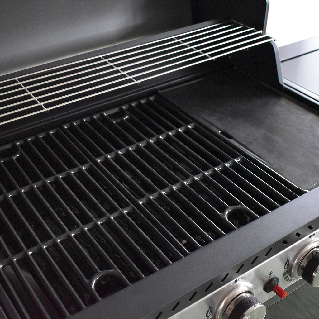 Barbecue gaz Majorque XL – 4 brûleurs 14,5 kW avec desserte