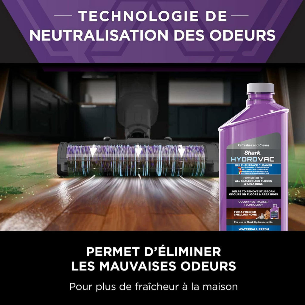 Aspirateur laveur filaire Shark HydroVac pour sols durs et moquettes