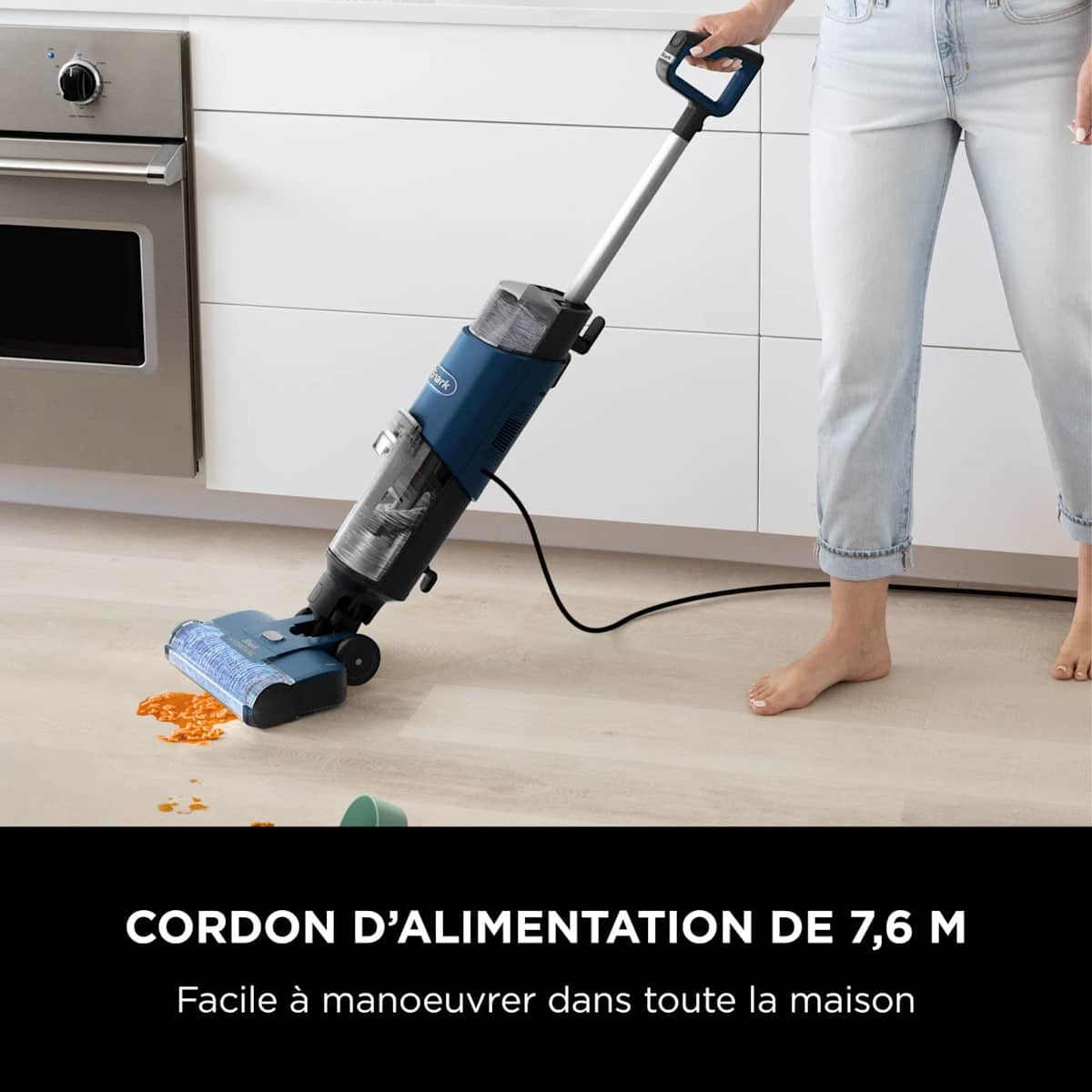 Aspirateur laveur filaire Shark HydroVac pour sols durs et moquettes