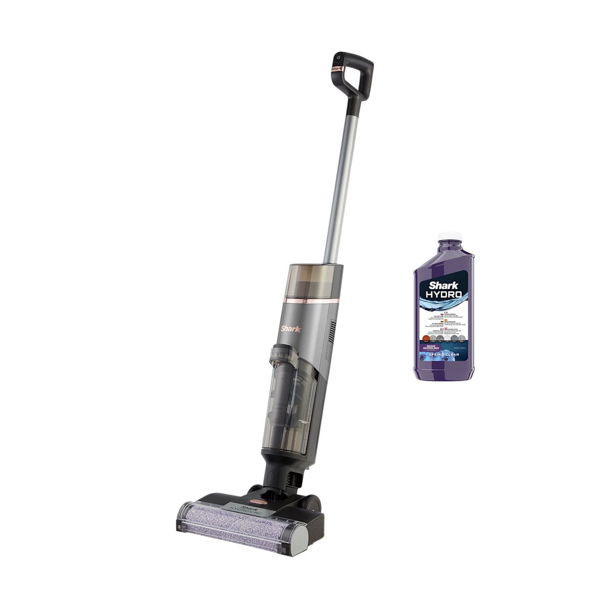 Aspirateur laveur sans fil Shark HydroVac avec 1L de produit nettoyant multi-surfaces