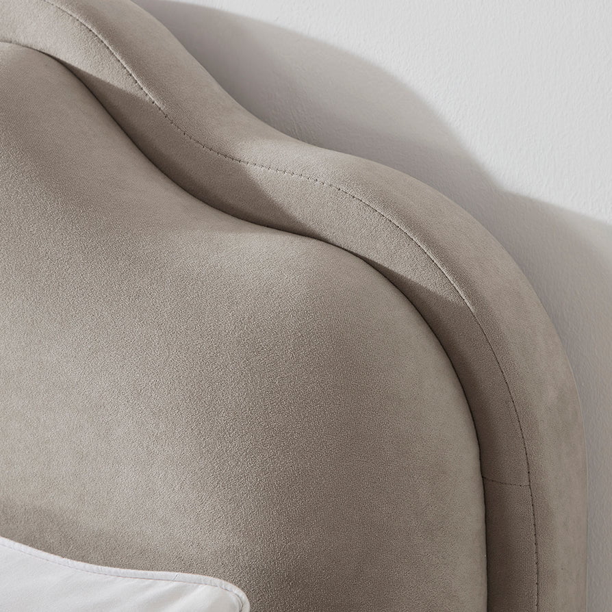 Dusklia - Wiltshire Ottoman Storage Bed - Stone