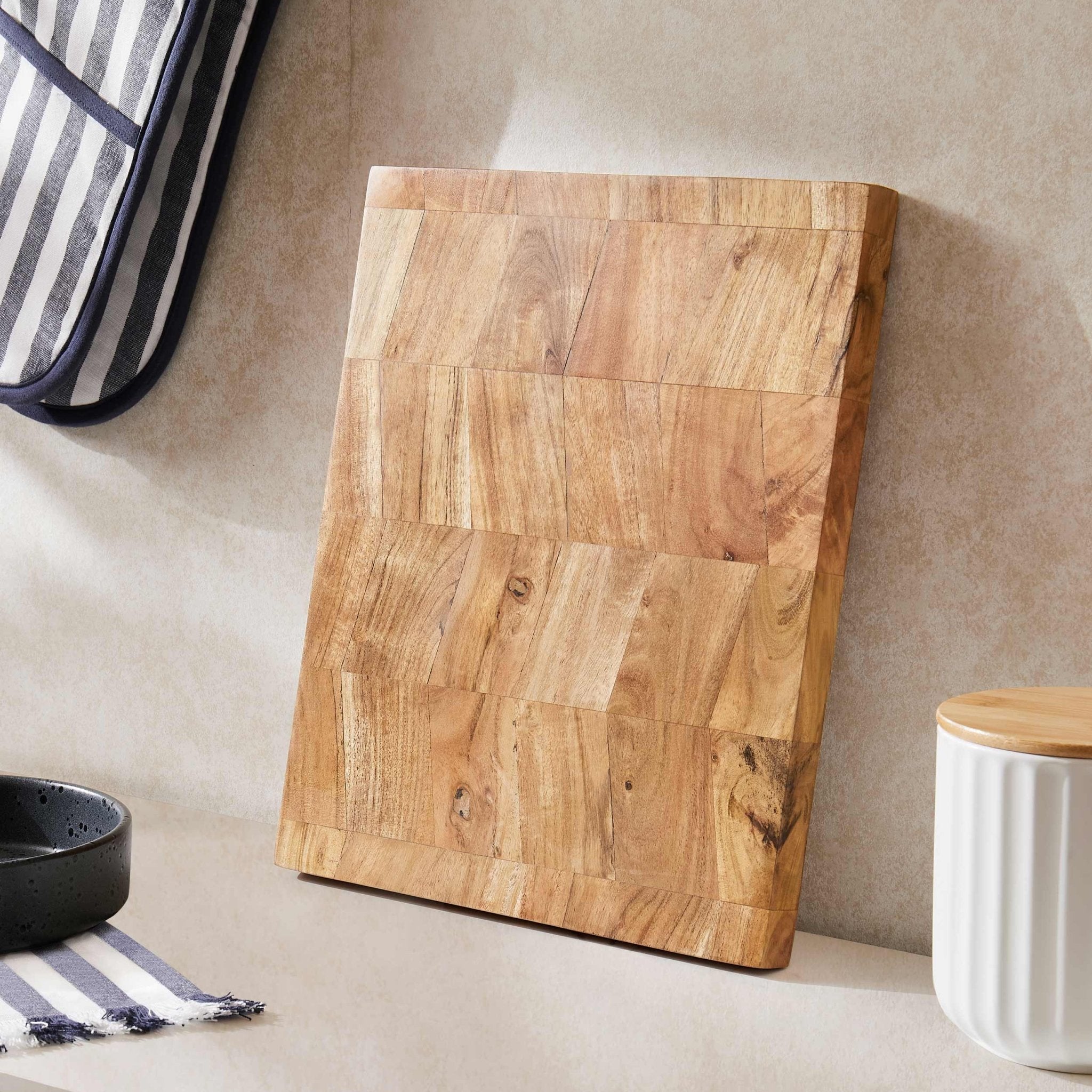 Dusklia - Acacia Block Chopping Board - Natural