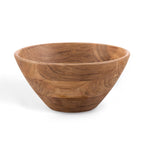 Dusklia - Acacia Salad Bowl with Servers - Natural