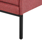 Dusklia - Ada Accent Chair - Berry Chevron