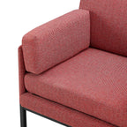 Dusklia - Ada Accent Chair - Berry Chevron