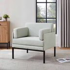 Dusklia - Ada Accent Chair - Blue Stripe