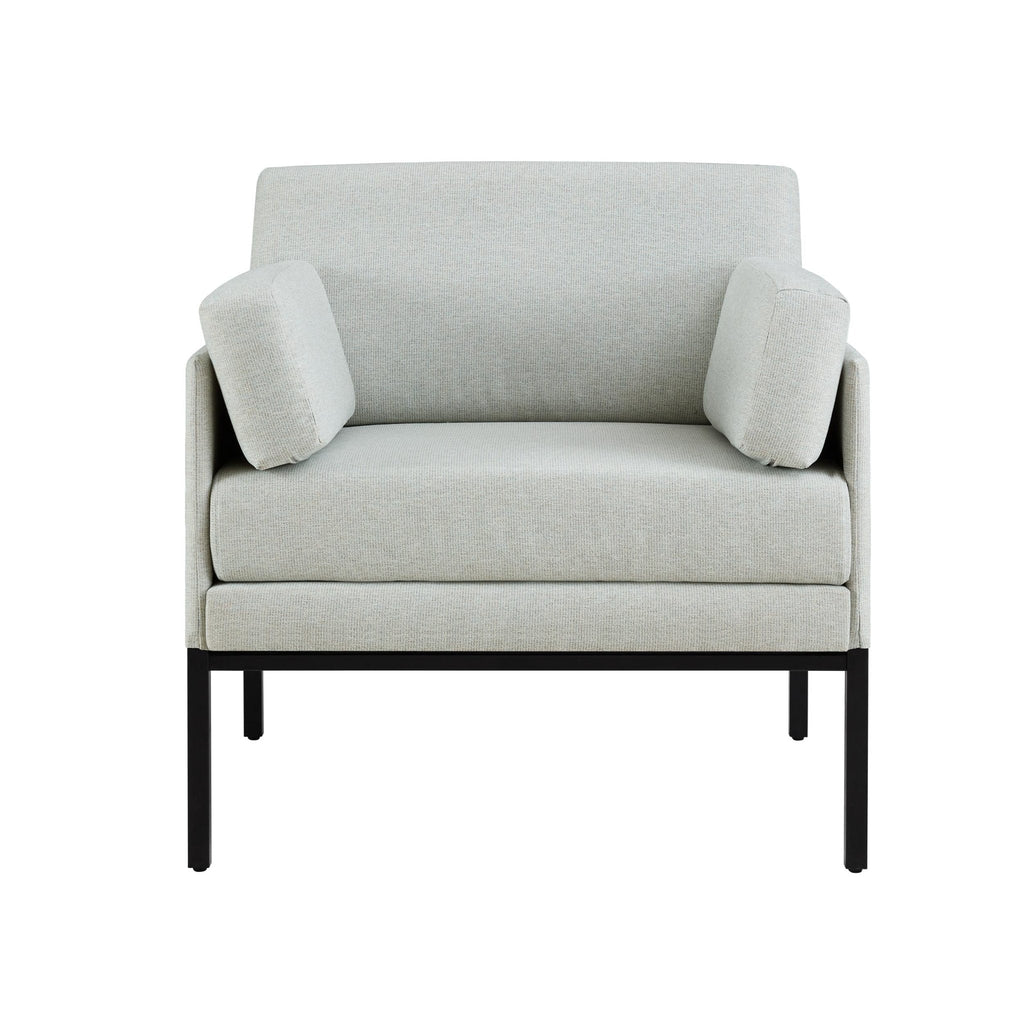 Dusklia - Ada Accent Chair - Blue Stripe