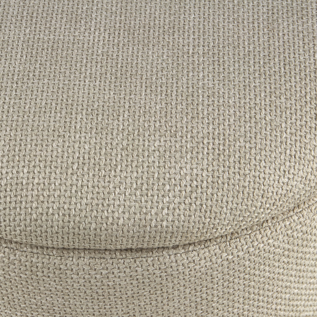 Dusklia - Adelaide Gold Base Storage Stool - Beige
