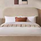 Dusklia - Aintree Ottoman Storage Bed - Textured Oatmeal