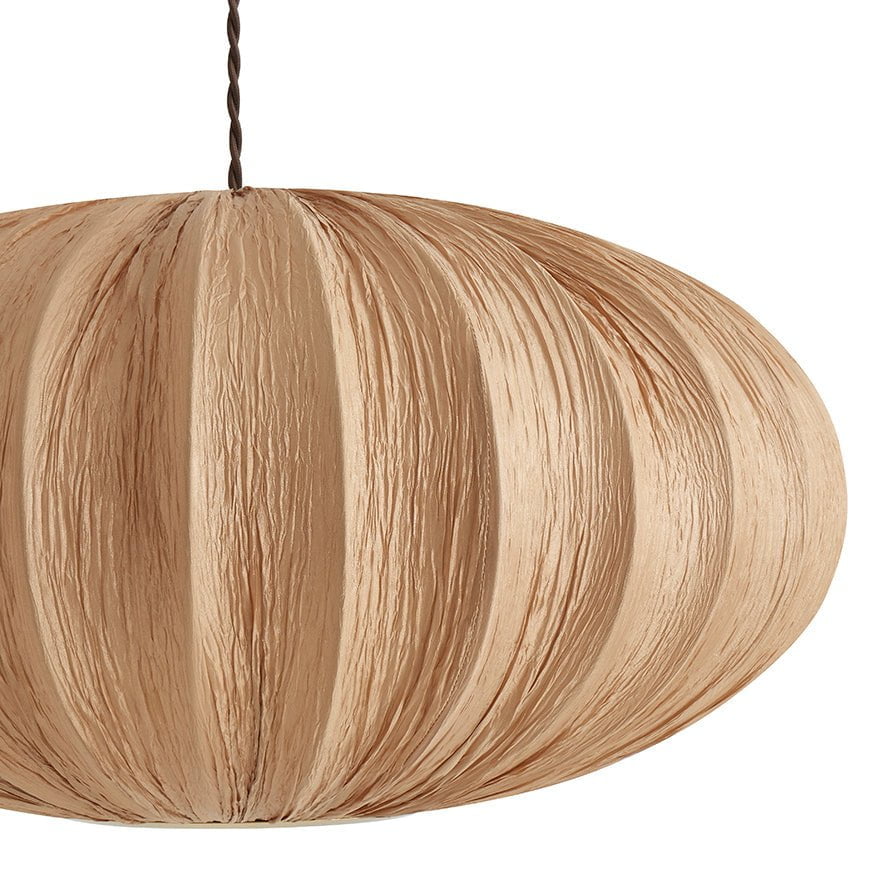 Dusklia - Akari Origami Easy-Fit Ceiling Light Shade - Natural