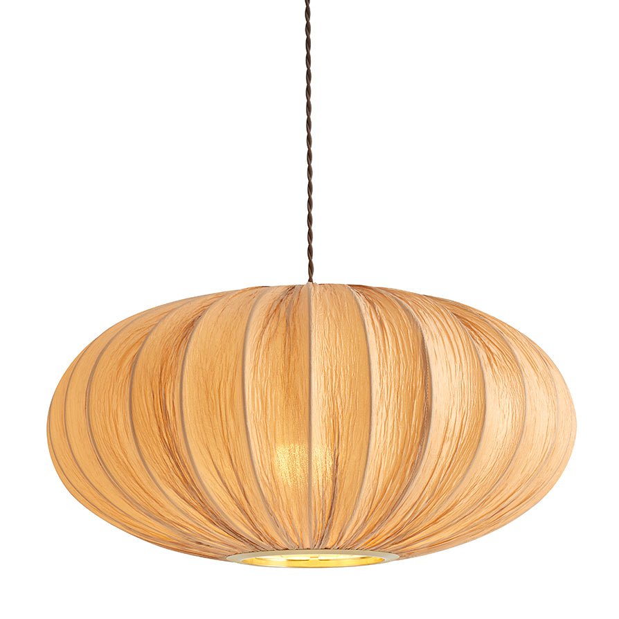 Dusklia - Akari Origami Easy-Fit Ceiling Light Shade - Natural