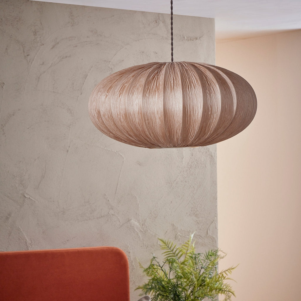 Dusklia - Akari Origami Easy-Fit Ceiling Light Shade - Natural
