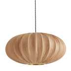 Dusklia - Akari Origami Easy-Fit Ceiling Light Shade - Natural