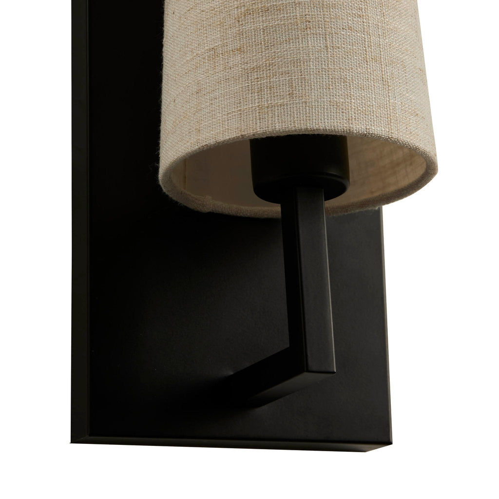Dusklia - Alban LED Rechargeable Wall Light - Black
