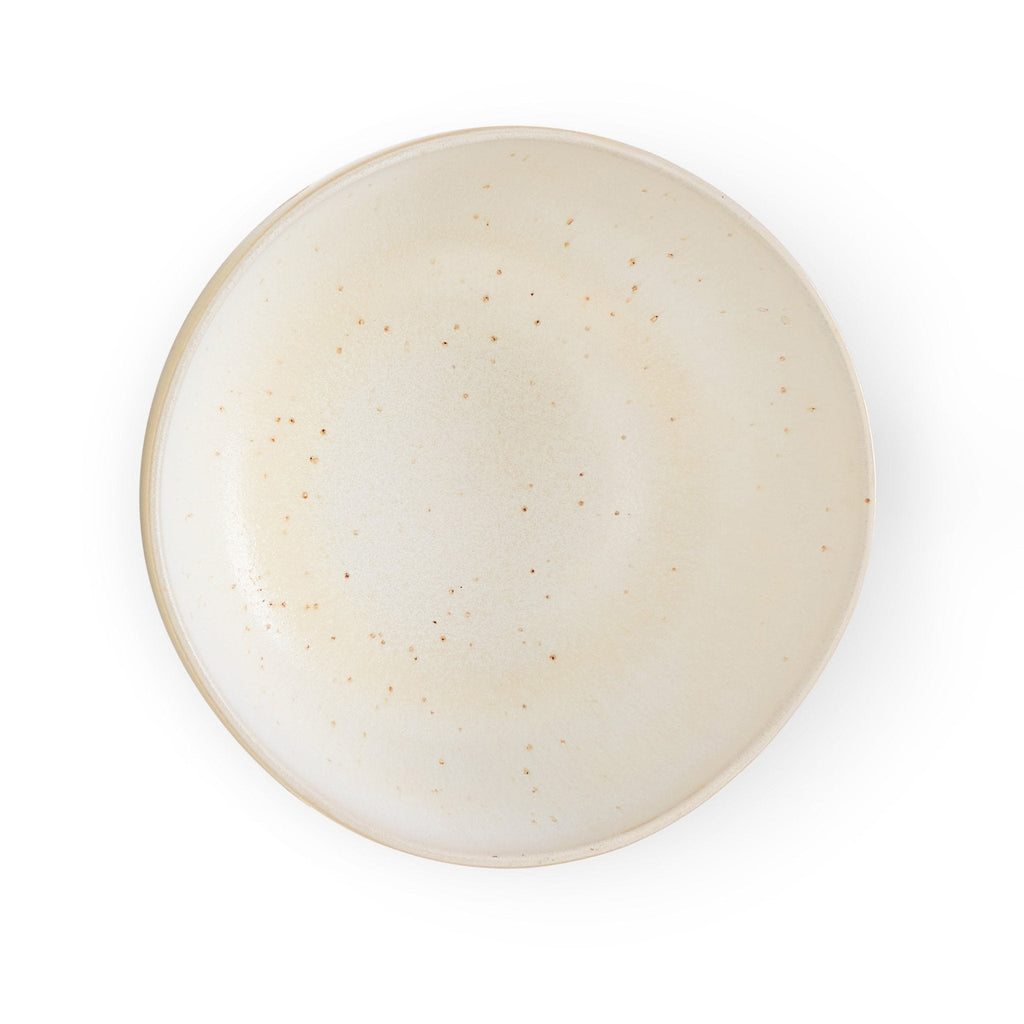 Dusklia - Alfredo Speckled Stoneware Set of 4 Cereal Bowls - Natural