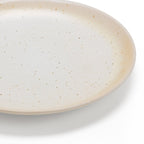 Dusklia - Alfredo Speckled Stoneware Set of 4 Side Plates - Natural