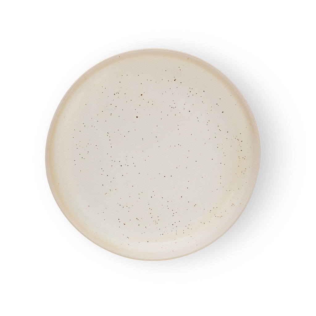 Dusklia - Alfredo Speckled Stoneware Set of 4 Side Plates - Natural