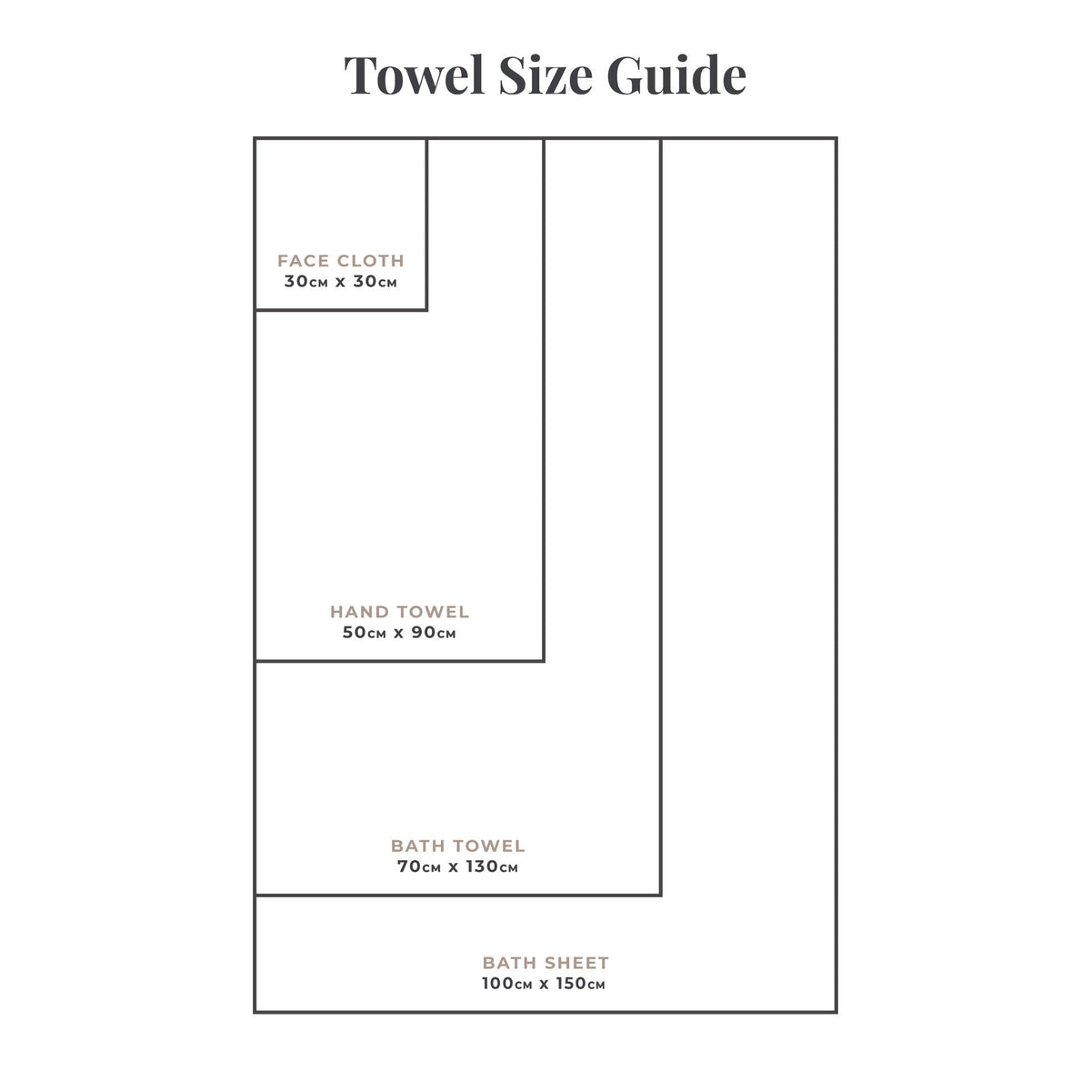 Dusklia - Tahiti Super Absorbent Marl Towel Collection - Natural