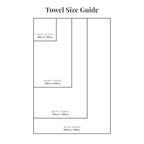 Dusklia - Monaco Plush Ribbed Cotton Towel Collection - Light Grey