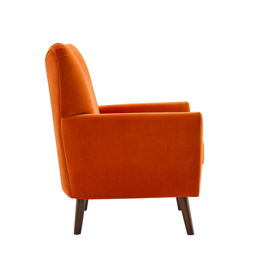 Dusklia - Alia Accent Chair - Bright Orange