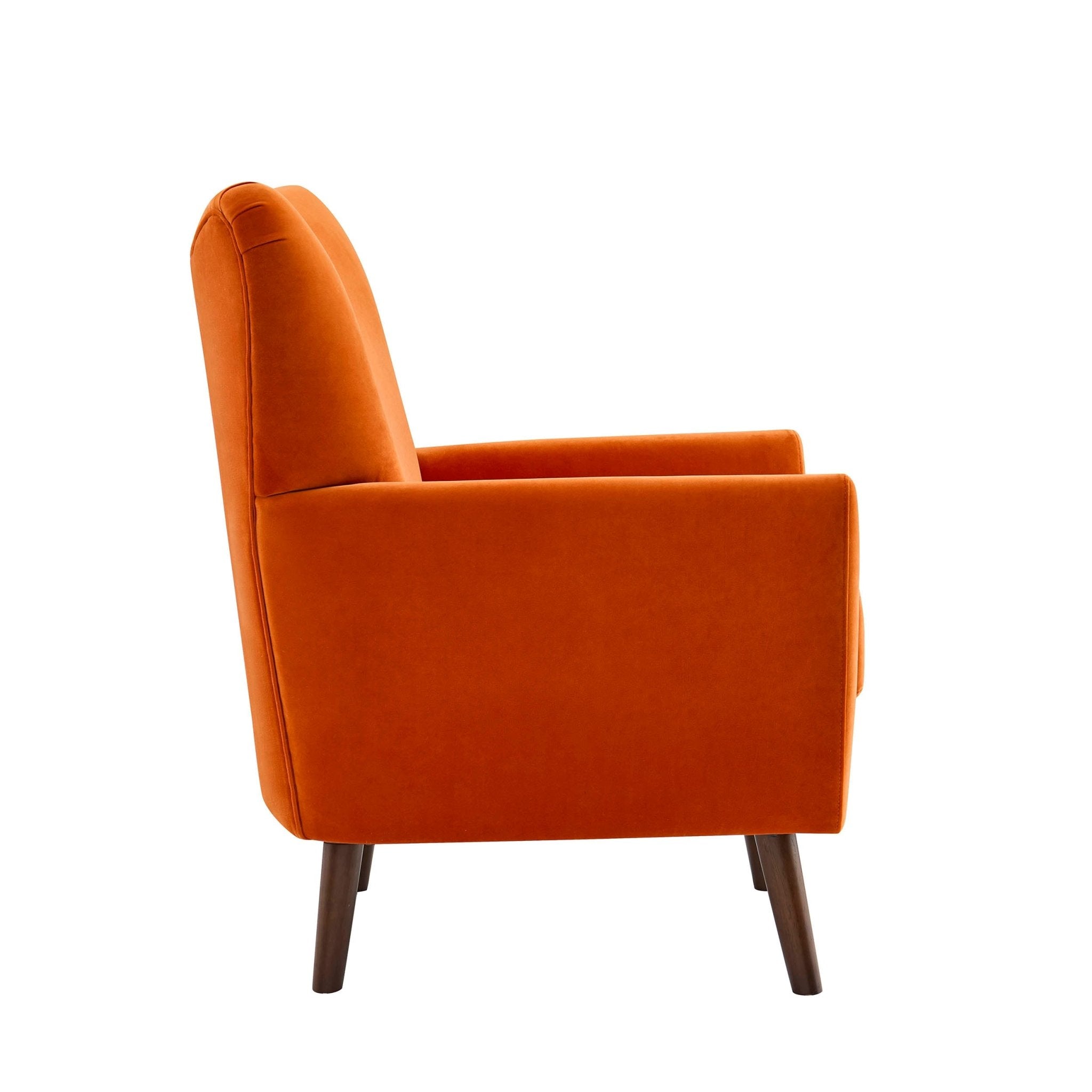 Dusklia - Alia Accent Chair - Bright Orange