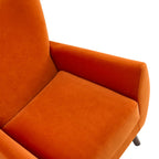 Dusklia - Alia Accent Chair - Bright Orange