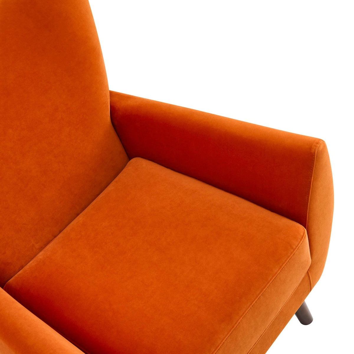 Dusklia - Alia Accent Chair - Bright Orange