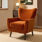 Dusklia - Alia Accent Chair - Bright Orange