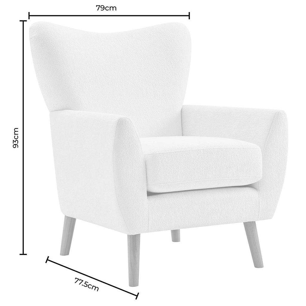 Dusklia - Alia Accent Chair - Bright Orange