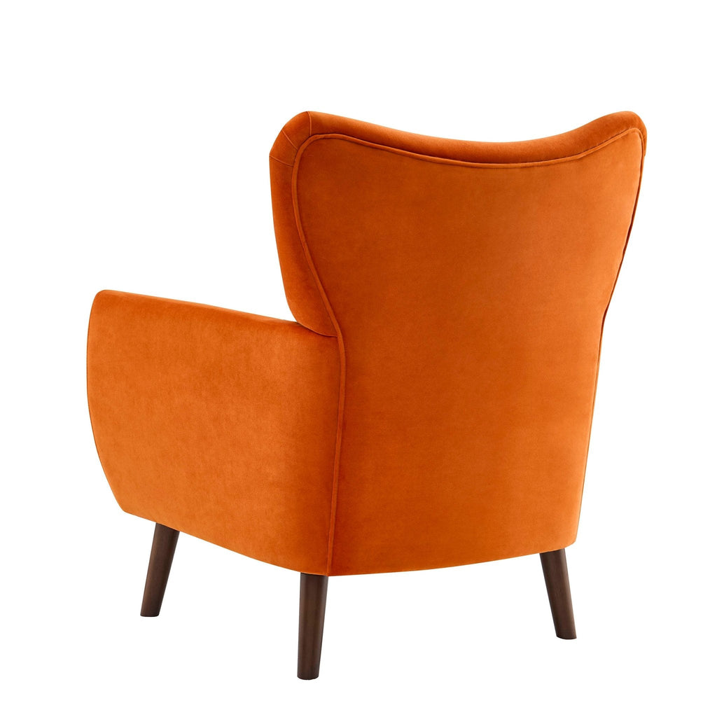 Dusklia - Alia Accent Chair - Bright Orange