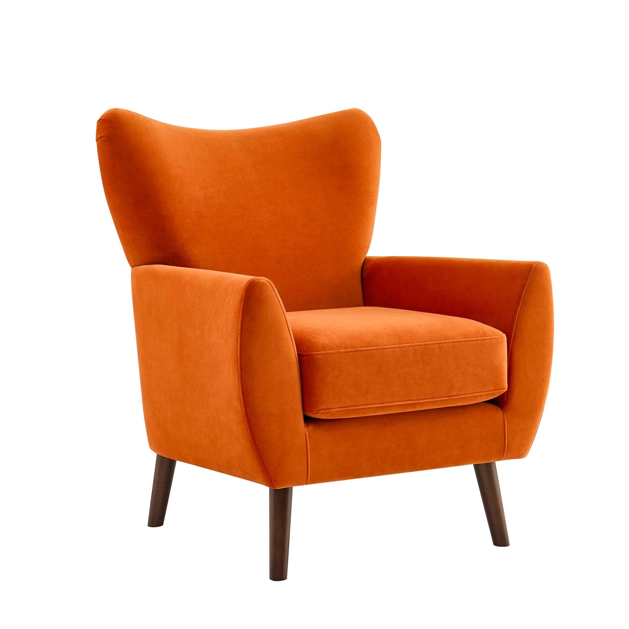 Dusklia - Alia Accent Chair - Bright Orange