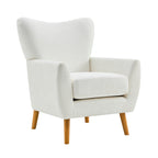 Dusklia - Alia Accent Chair - Chenille Ecru