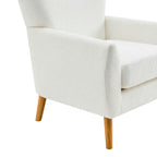 Dusklia - Alia Accent Chair - Chenille Ecru