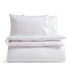 Dusklia - Alma 300 Thread Count Duvet Cover - Sateen - Off White