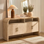 Dusklia - Alora 4 Door Sideboard - Washed Wood