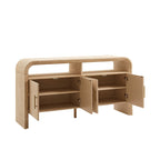 Dusklia - Alora 4 Door Sideboard - Washed Wood